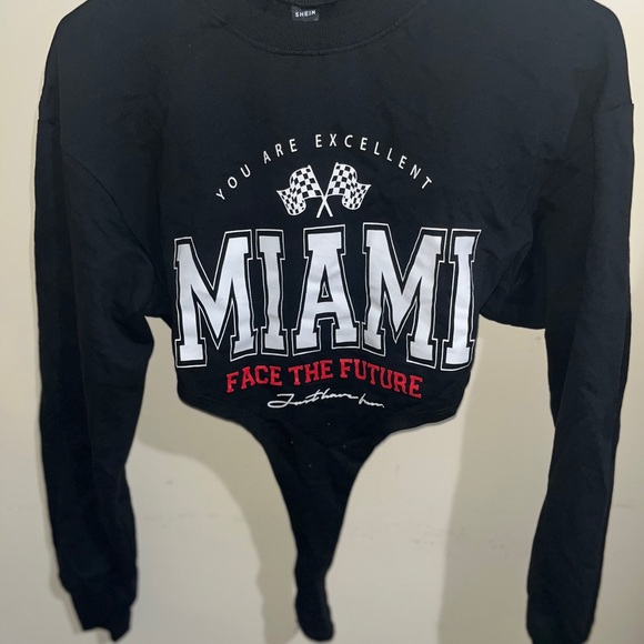 Cropped sweatshirt - Picture 3 of 3